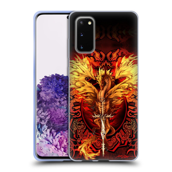 Ruth Thompson Dragons Flameblade Soft Gel Case for Samsung Galaxy S20 / S20 5G