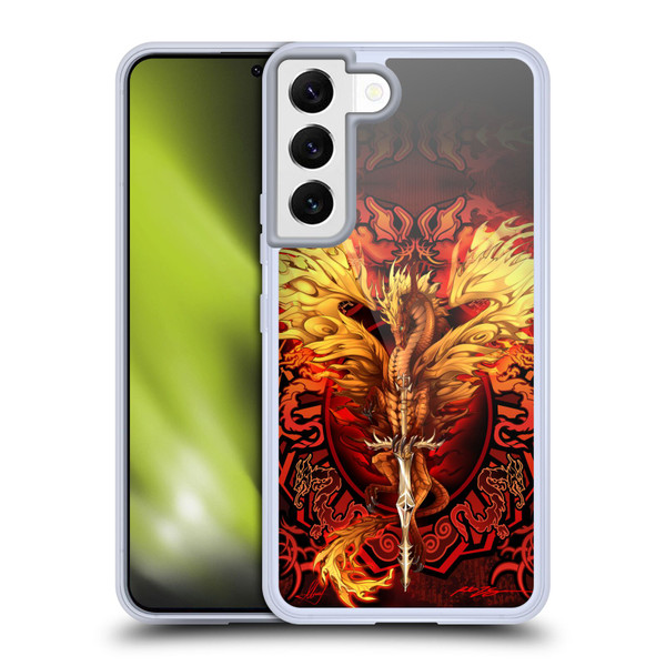 Ruth Thompson Dragons Flameblade Soft Gel Case for Samsung Galaxy S22 5G