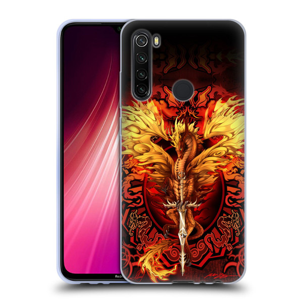 Ruth Thompson Dragons Flameblade Soft Gel Case for Xiaomi Redmi Note 8T