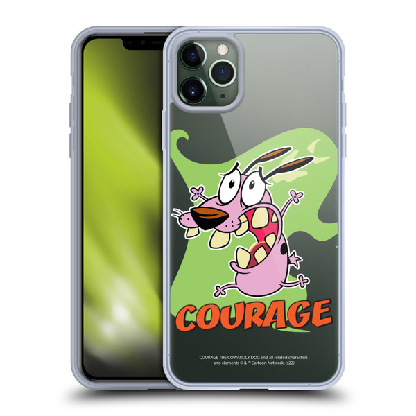 Courage The Cowardly Dog Graphics Character Art Soft Gel Case for Apple iPhone 11 Pro Max