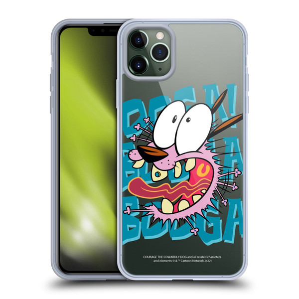 Courage The Cowardly Dog Graphics Spooked Soft Gel Case for Apple iPhone 11 Pro Max