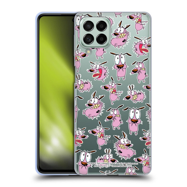Courage The Cowardly Dog Graphics Pattern Soft Gel Case for Samsung Galaxy M53 (2022)