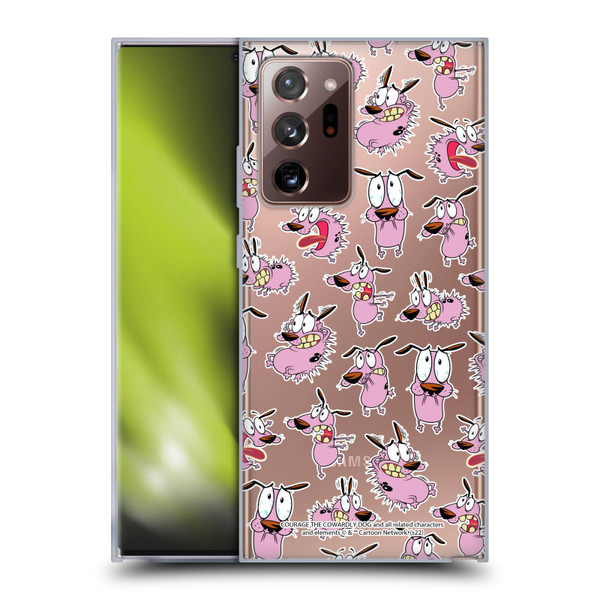 Courage The Cowardly Dog Graphics Pattern Soft Gel Case for Samsung Galaxy Note20 Ultra / 5G
