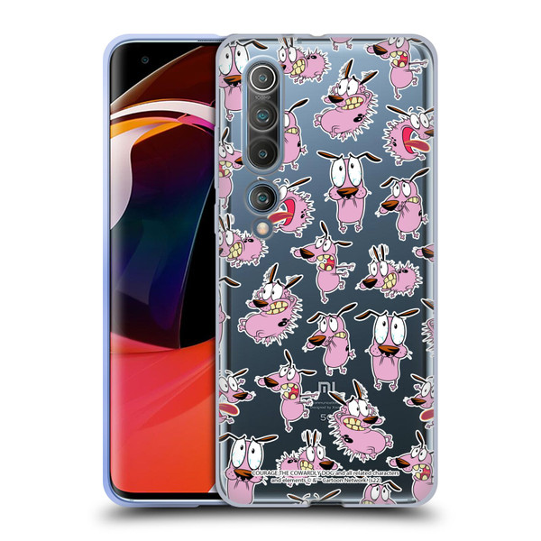 Courage The Cowardly Dog Graphics Pattern Soft Gel Case for Xiaomi Mi 10 5G / Mi 10 Pro 5G