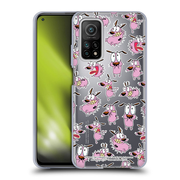 Courage The Cowardly Dog Graphics Pattern Soft Gel Case for Xiaomi Mi 10T 5G