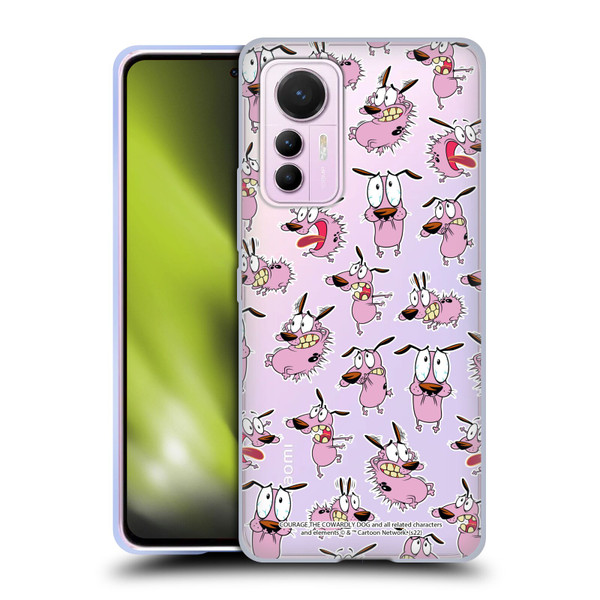 Courage The Cowardly Dog Graphics Pattern Soft Gel Case for Xiaomi 12 Lite