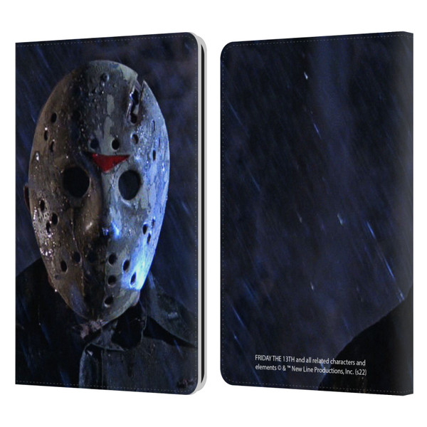 Friday the 13th: A New Beginning Graphics Jason Leather Book Wallet Case Cover For Amazon Kindle Paperwhite 1 / 2 / 3