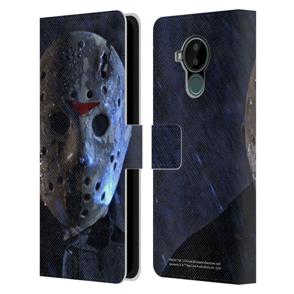 Friday the 13th: A New Beginning Graphics Jason Leather Book Wallet Case Cover For Nokia C30