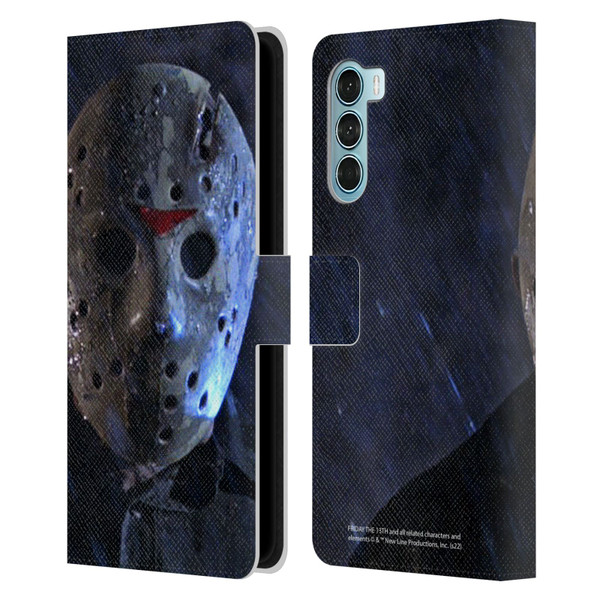 Friday the 13th: A New Beginning Graphics Jason Leather Book Wallet Case Cover For Motorola Edge S30 / Moto G200 5G