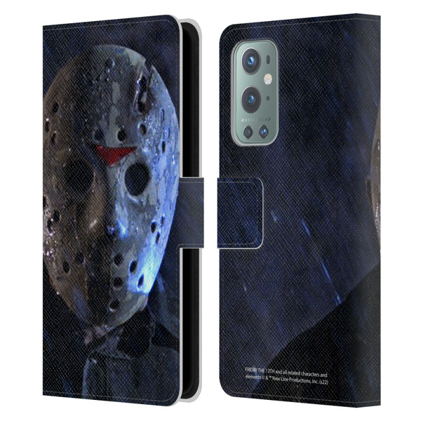 Friday the 13th: A New Beginning Graphics Jason Leather Book Wallet Case Cover For OnePlus 9
