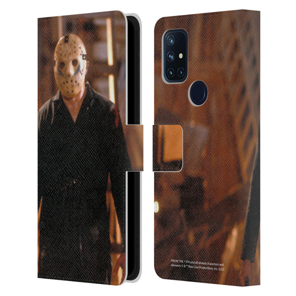 Friday the 13th: A New Beginning Graphics Jason Voorhees Leather Book Wallet Case Cover For OnePlus Nord N10 5G