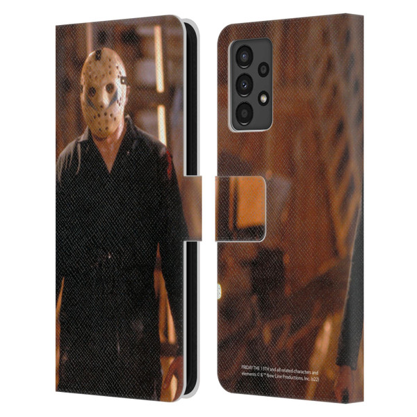 Friday the 13th: A New Beginning Graphics Jason Voorhees Leather Book Wallet Case Cover For Samsung Galaxy A13 (2022)