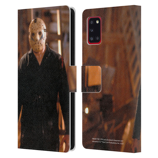 Friday the 13th: A New Beginning Graphics Jason Voorhees Leather Book Wallet Case Cover For Samsung Galaxy A31 (2020)