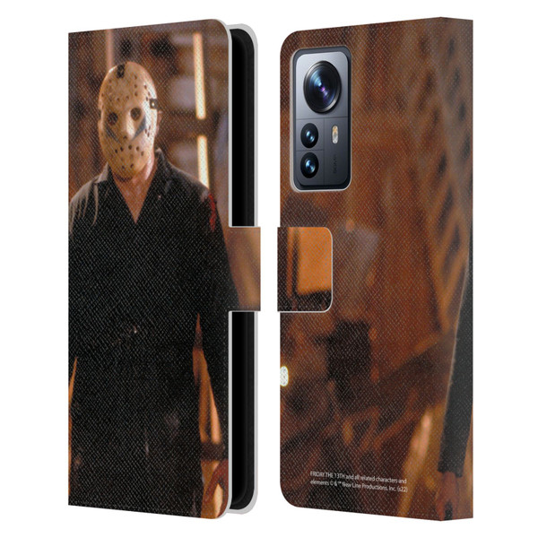 Friday the 13th: A New Beginning Graphics Jason Voorhees Leather Book Wallet Case Cover For Xiaomi 12 Pro