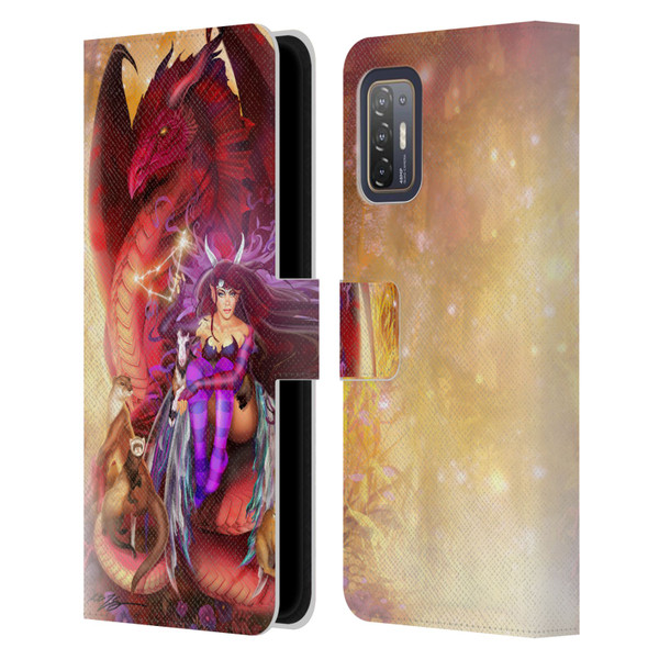 Ruth Thompson Dragons Capricorn Leather Book Wallet Case Cover For HTC Desire 21 Pro 5G