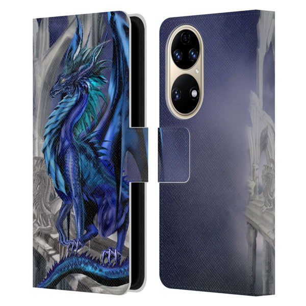 Ruth Thompson Dragons Nightfall Leather Book Wallet Case Cover For Huawei P50