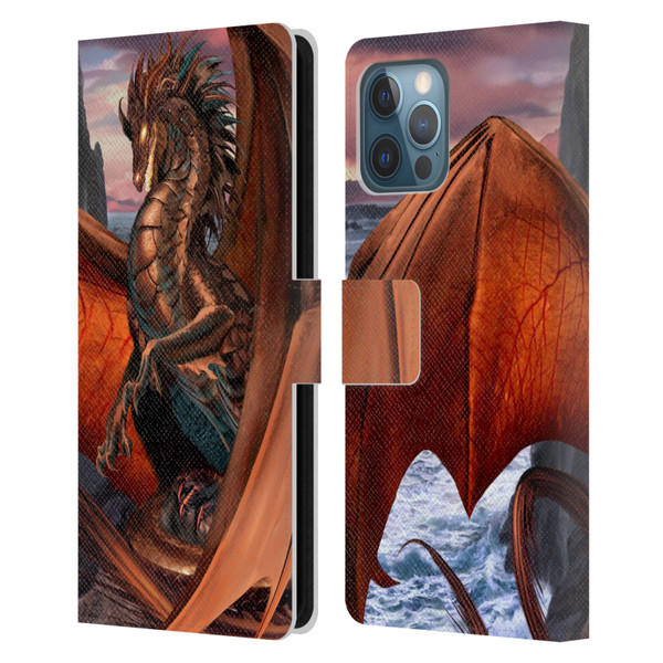 Ruth Thompson Dragons Coppervein Leather Book Wallet Case Cover For Apple iPhone 12 Pro Max