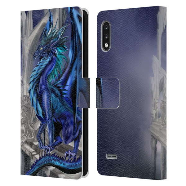 Ruth Thompson Dragons Nightfall Leather Book Wallet Case Cover For LG K22