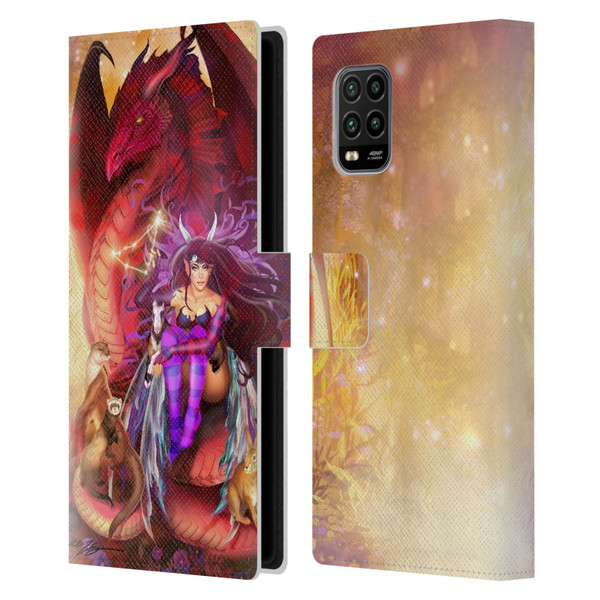 Ruth Thompson Dragons Capricorn Leather Book Wallet Case Cover For Xiaomi Mi 10 Lite 5G