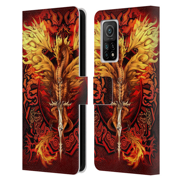 Ruth Thompson Dragons Flameblade Leather Book Wallet Case Cover For Xiaomi Mi 10T 5G