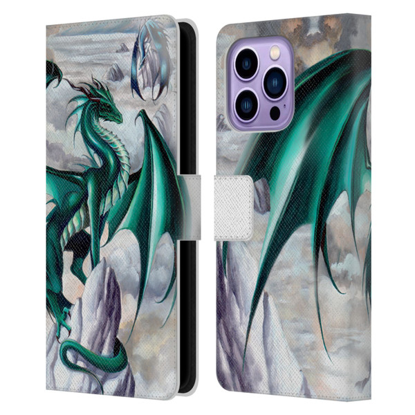 Ruth Thompson Dragons 2 Temptest Leather Book Wallet Case Cover For Apple iPhone 14 Pro Max