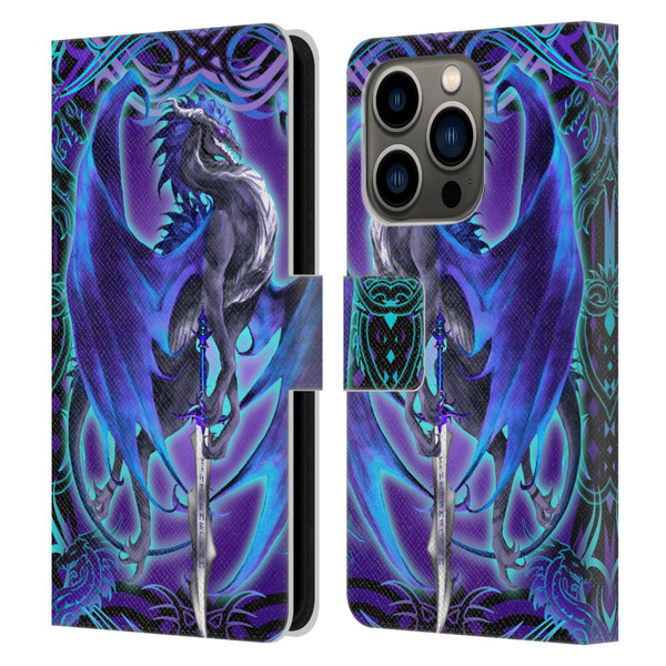 Ruth Thompson Dragons 2 Stormblade Leather Book Wallet Case Cover For Apple iPhone 14 Pro