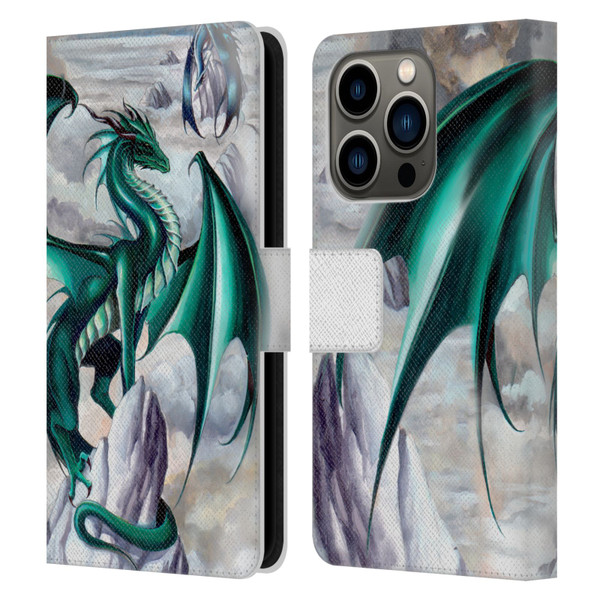 Ruth Thompson Dragons 2 Temptest Leather Book Wallet Case Cover For Apple iPhone 14 Pro