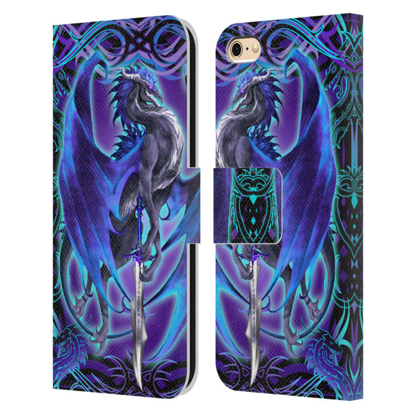Ruth Thompson Dragons 2 Stormblade Leather Book Wallet Case Cover For Apple iPhone 6 / iPhone 6s
