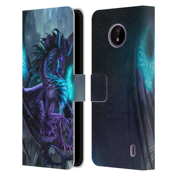 Ruth Thompson Dragons 2 Talisman Leather Book Wallet Case Cover For Nokia C10 / C20