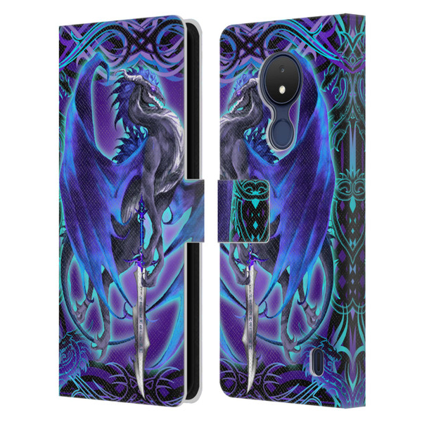 Ruth Thompson Dragons 2 Stormblade Leather Book Wallet Case Cover For Nokia C21