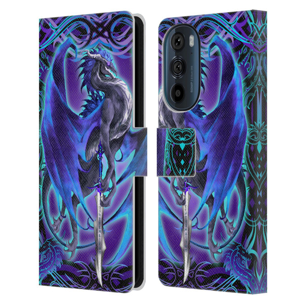 Ruth Thompson Dragons 2 Stormblade Leather Book Wallet Case Cover For Motorola Edge 30