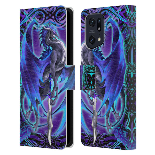 Ruth Thompson Dragons 2 Stormblade Leather Book Wallet Case Cover For OPPO Find X5