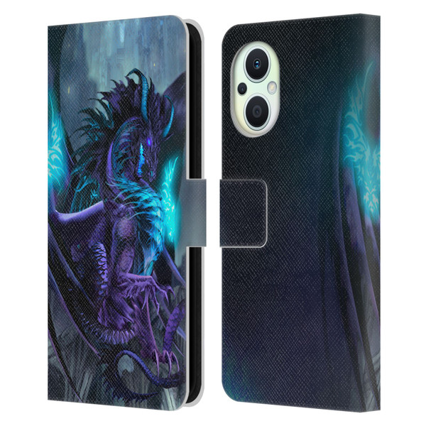 Ruth Thompson Dragons 2 Talisman Leather Book Wallet Case Cover For OPPO Reno8 Lite