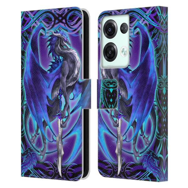 Ruth Thompson Dragons 2 Stormblade Leather Book Wallet Case Cover For OPPO Reno8 Pro