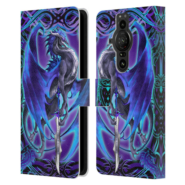 Ruth Thompson Dragons 2 Stormblade Leather Book Wallet Case Cover For Sony Xperia Pro-I