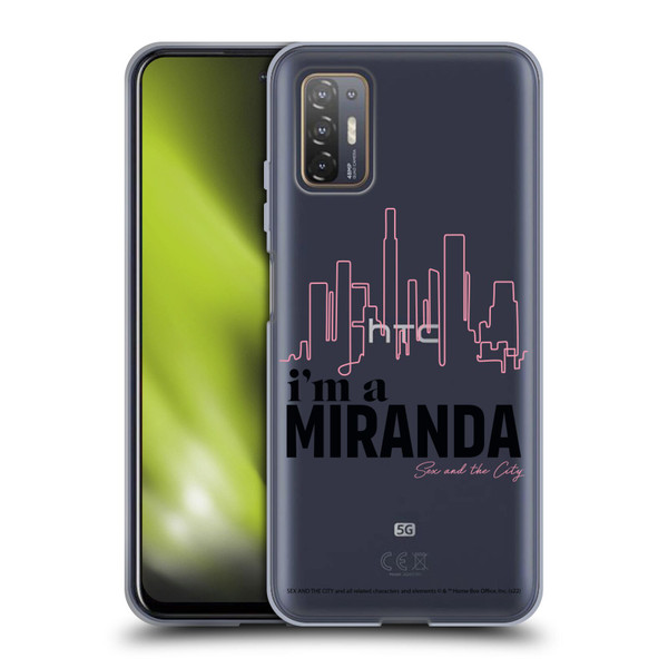 Sex and The City: Television Series Characters I'm A Miranda Soft Gel Case for HTC Desire 21 Pro 5G