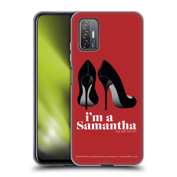 Sex and The City: Television Series Characters I'm A Samantha Soft Gel Case for HTC Desire 21 Pro 5G