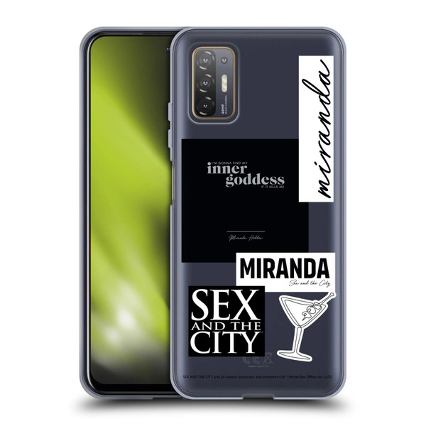 Sex and The City: Television Series Characters Inner Goddess Miranda Soft Gel Case for HTC Desire 21 Pro 5G