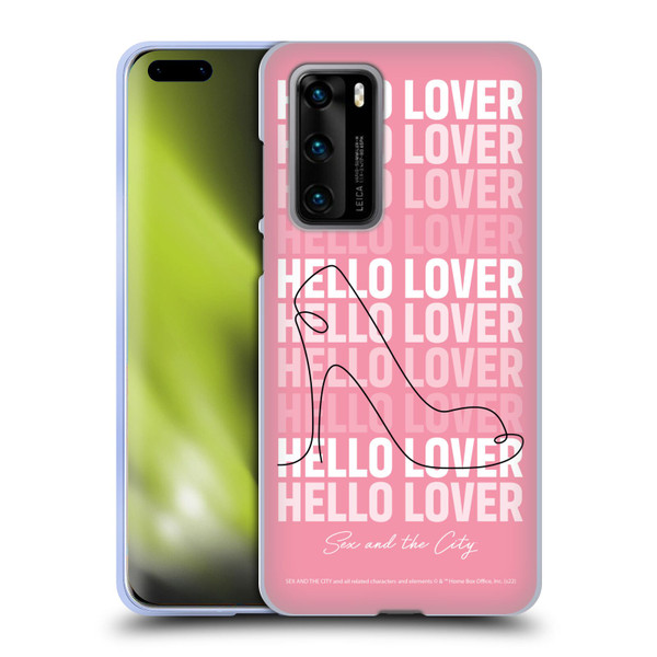 Sex and The City: Television Series Characters Hello Lover Carrie Soft Gel Case for Huawei P40 5G
