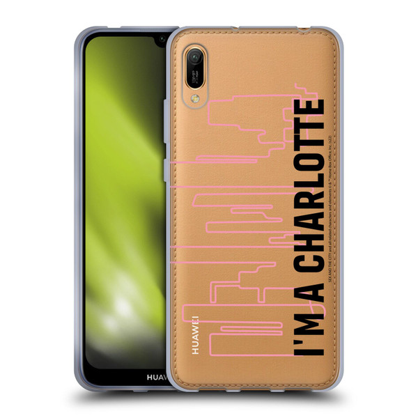 Sex and The City: Television Series Characters Charlotte Soft Gel Case for Huawei Y6 Pro (2019)