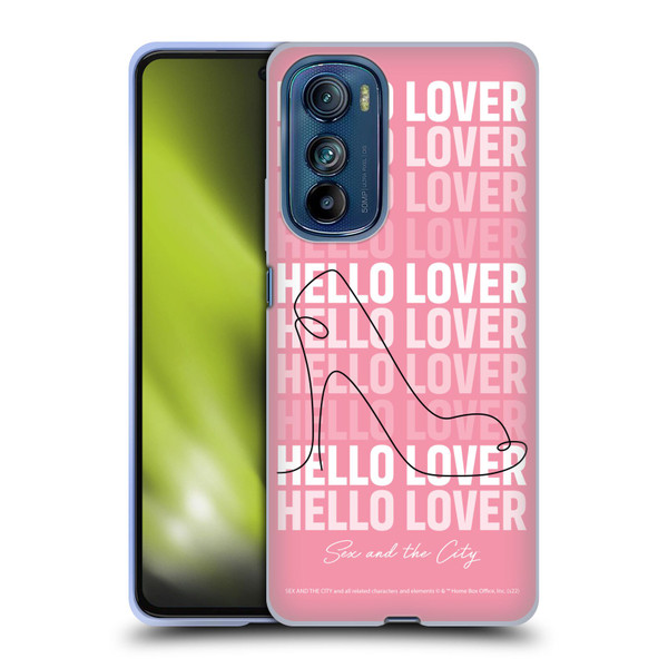 Sex and The City: Television Series Characters Hello Lover Carrie Soft Gel Case for Motorola Edge 30