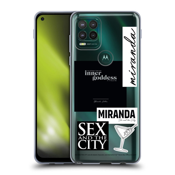 Sex and The City: Television Series Characters Inner Goddess Miranda Soft Gel Case for Motorola Moto G Stylus 5G 2021