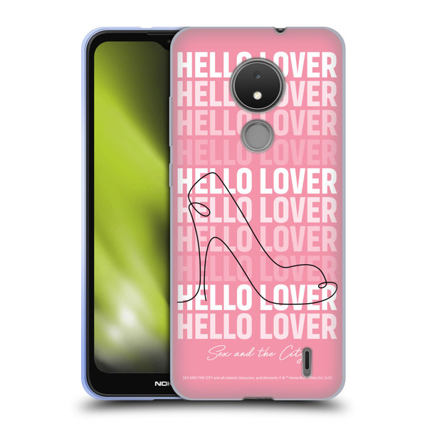 Sex and The City: Television Series Characters Hello Lover Carrie Soft Gel Case for Nokia C21