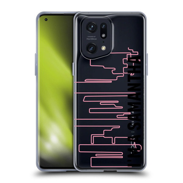 Sex and The City: Television Series Characters Samantha Soft Gel Case for OPPO Find X5 Pro