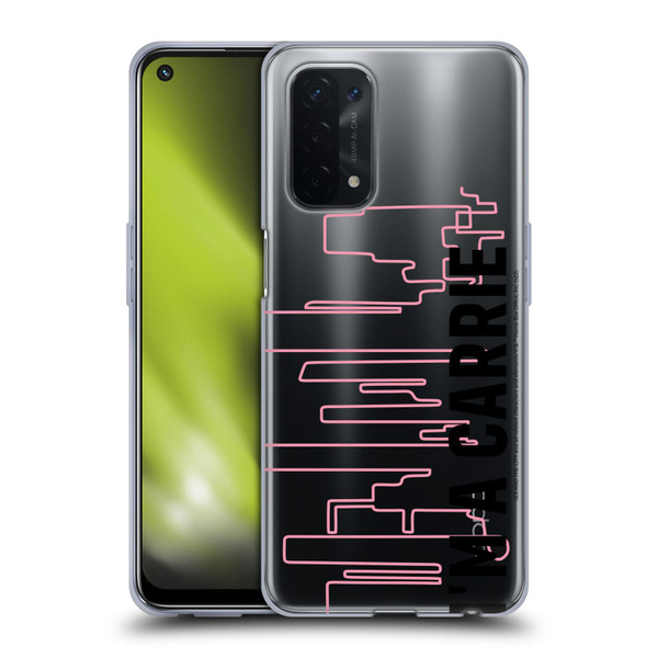 Sex and The City: Television Series Characters Carrie Soft Gel Case for OPPO A54 5G
