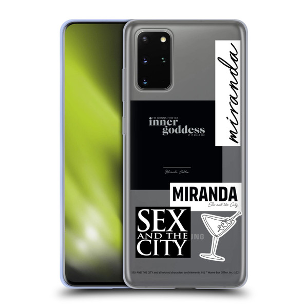 Sex and The City: Television Series Characters Inner Goddess Miranda Soft Gel Case for Samsung Galaxy S20+ / S20+ 5G