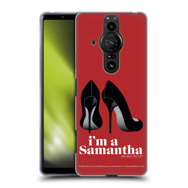 Sex and The City: Television Series Characters I'm A Samantha Soft Gel Case for Sony Xperia Pro-I