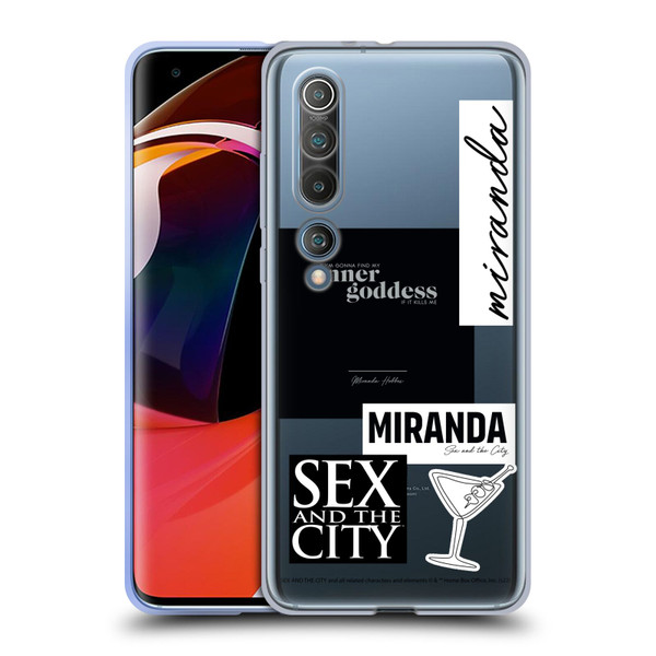 Sex and The City: Television Series Characters Inner Goddess Miranda Soft Gel Case for Xiaomi Mi 10 5G / Mi 10 Pro 5G