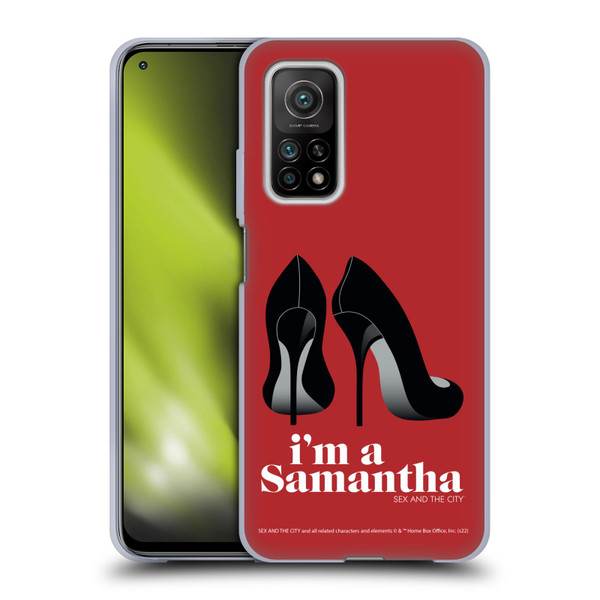 Sex and The City: Television Series Characters I'm A Samantha Soft Gel Case for Xiaomi Mi 10T 5G