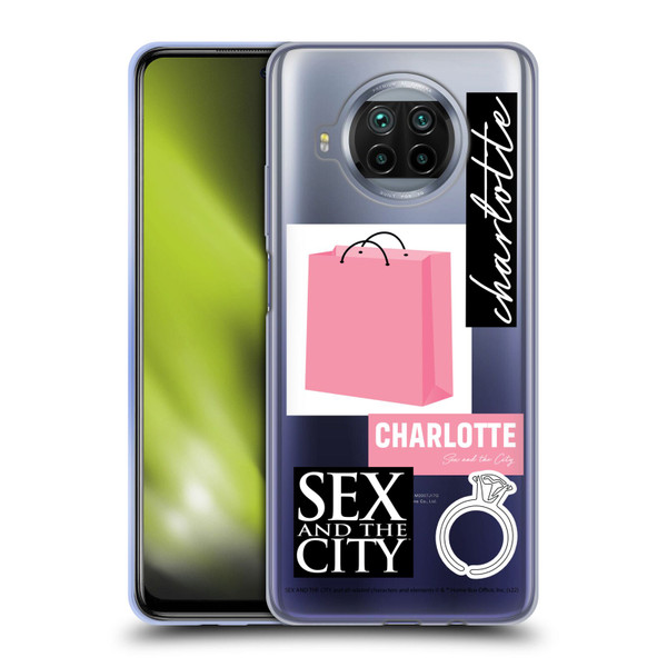 Sex and The City: Television Series Characters Shopping Bag Charlotte Soft Gel Case for Xiaomi Mi 10T Lite 5G